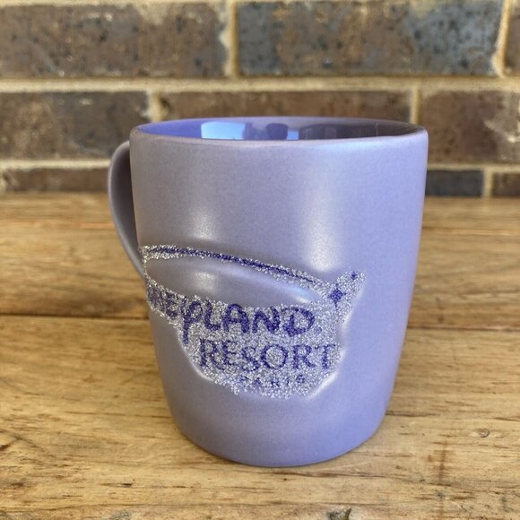 Disneyland Resort Paris Eeyore Purple “sugared” Mug Exclusive RARE - Picture 3 of 7